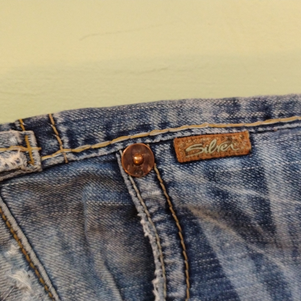 Women's Silver size 25 Tuesday jeans - Picture 4 of 10